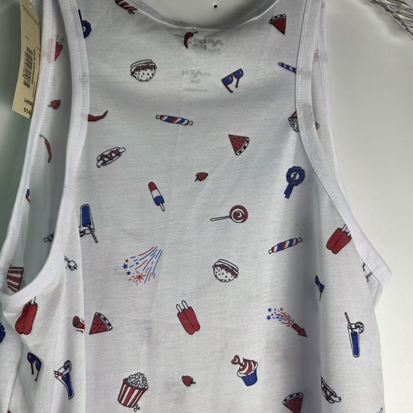 Arizona Jean CO Women's 4th Of JULY Racerback Tank Top Size Large - Picture 10 of 15
